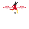 Germany Football heartbeat ECG