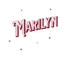 Nom Marilyn personnalisé