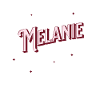 Melanie name personalized