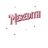 Meredith name personalized