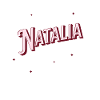 Natalia's name personalized