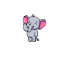 Dickhäuter Rüsseltier Elefant