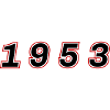 1953 Year Number