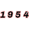 1954 Year Number