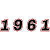 1961 Year Number