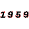 1959 Year Number