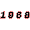 1968 Year Number