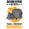 Stachelschwein Geschenk Porcupine