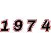 1974 Year Number