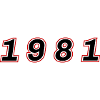 1981 Year Number
