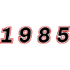 1985 Year Number