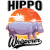 Nilpferd Flüsterer Hippo Flusspferd