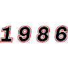 1986 Year Number