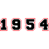 1954 Year Number
