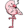 Flamingo sleeping gift idea