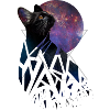 Space cat - space animals series