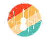 Violin Retro Heartbeat