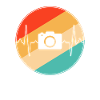 Camera Retro Heartbeat