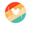 Écureuil Retro Heartbeat