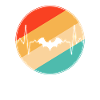 Bat Retro Heartbeat