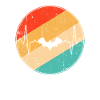 Bat Retro Heartbeat