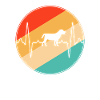 Dog Retro Heartbeat