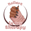 Nailart is my therapy nail technician