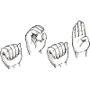 ACAB Sign Language Hand Signals