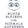 Niemals aufgeben