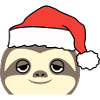 Santa Claus Sloth