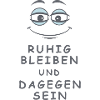 Dagegen sein