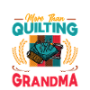 Sewing Quilter Grandma Quilting