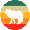 Retro Wolf