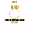 Concrete paver dad