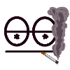 Logo fumeur