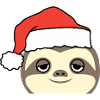 Santa Claus Sloth