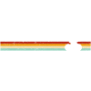 Retro Stripes Bicycle on Gradient Banner