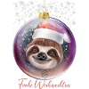 Frohe Weihnachten Weihnachtsoutfit Faultier