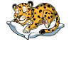 Offizielles Schlafshirt Leopard