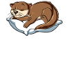 Lieblings Schlafshirt Otter
