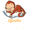 Offizielles Schlafshirt Affe