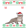 Merry Christmas Beaver Outfit