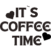 I`ts coffee time Kaffee Geschenkidee