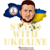 Ukraine Virginie Drapeaux Zelenskyj