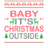 Bébé, c’est Noël dehors