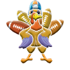 Rugby Turkey And Football Thanksgiving