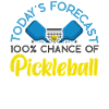 Pickleball Today's Forecast 100%