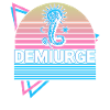 Demiurge Lion Gnostic Retro