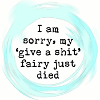 Not sorry