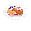 Armwrestler USA Flag Handwrestling